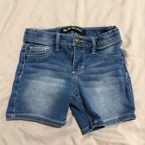 Blue Reviva Kids Denim Shorts